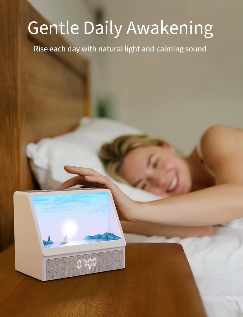 Smart Sunrise Wake-Up Light Clock