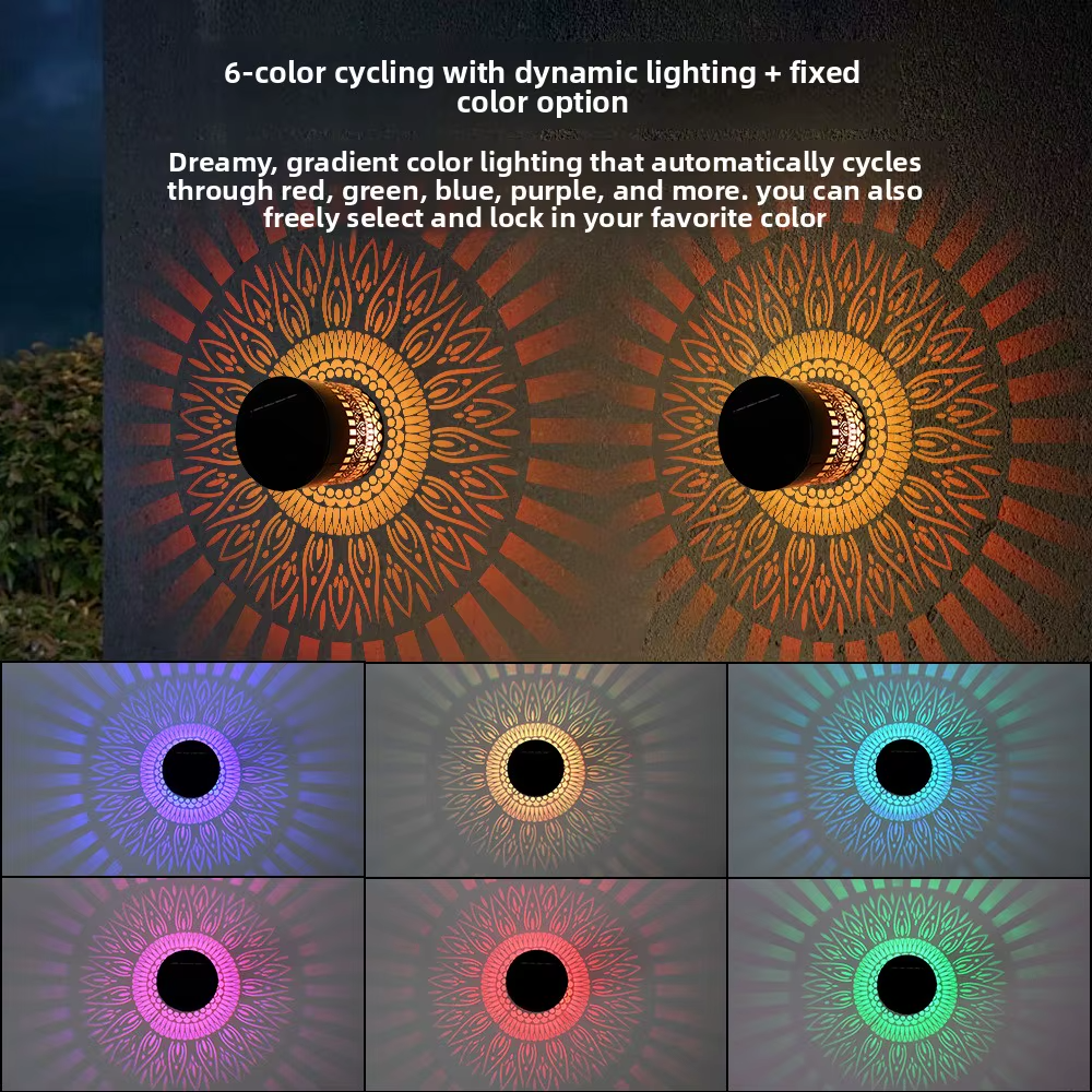 Radiant Garden Projection Light