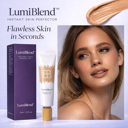 LumiBlend™ Instant Skin Perfector – BB Blur Tinted Moisturizer SPF 30 + Free Buffing Brush