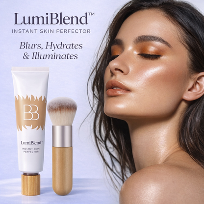 LumiBlend™ Instant Skin Perfector – BB Blur Tinted Moisturizer SPF 30 + Free Buffing Brush