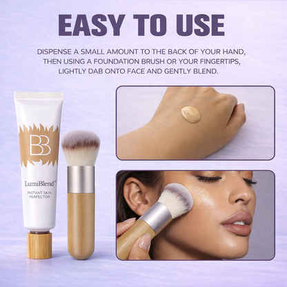 LumiBlend™ Instant Skin Perfector – BB Blur Tinted Moisturizer SPF 30 + Free Buffing Brush