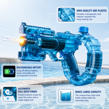 Turbo Blast Electric Water Gun