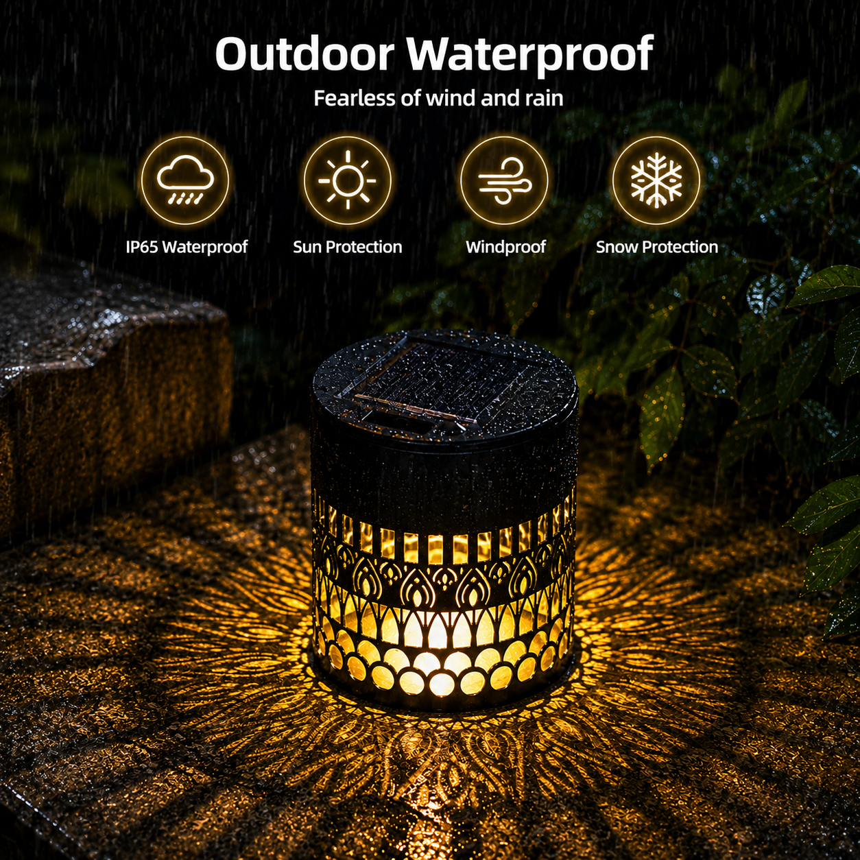 Radiant Garden Projection Light