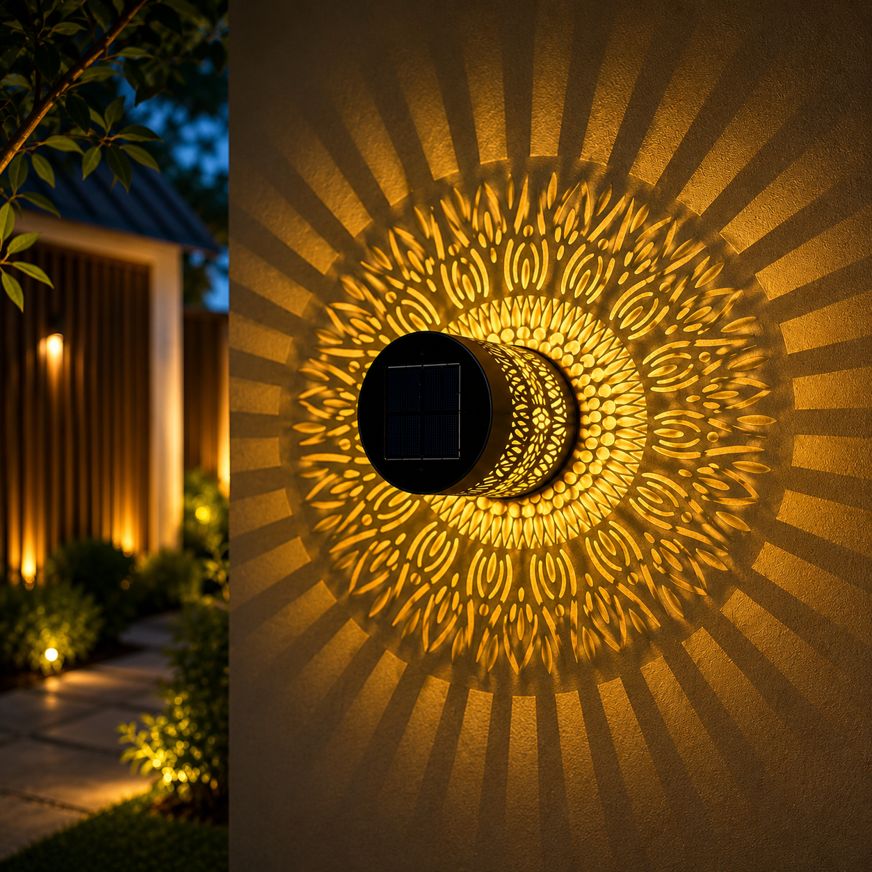Radiant Garden Projection Light