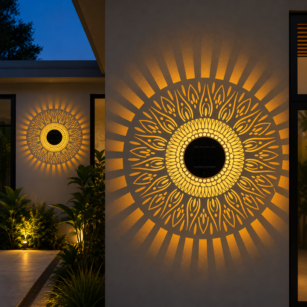Radiant Garden Projection Light