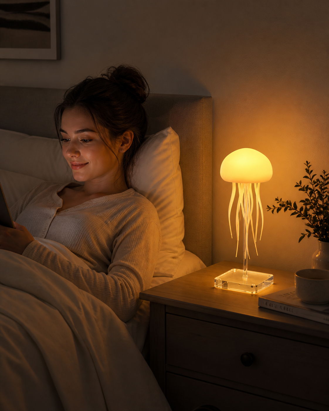Ambient Motion Jellyfish Lamp
