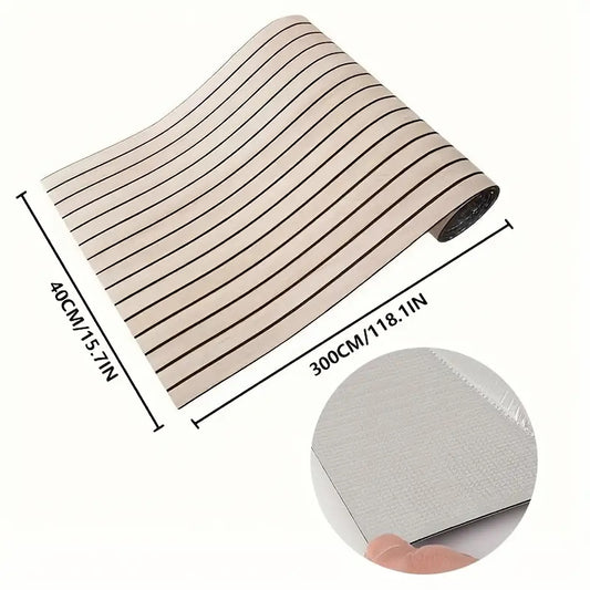Luxury Wood Slat Wall Panel Roll 40 cm X 300 cm