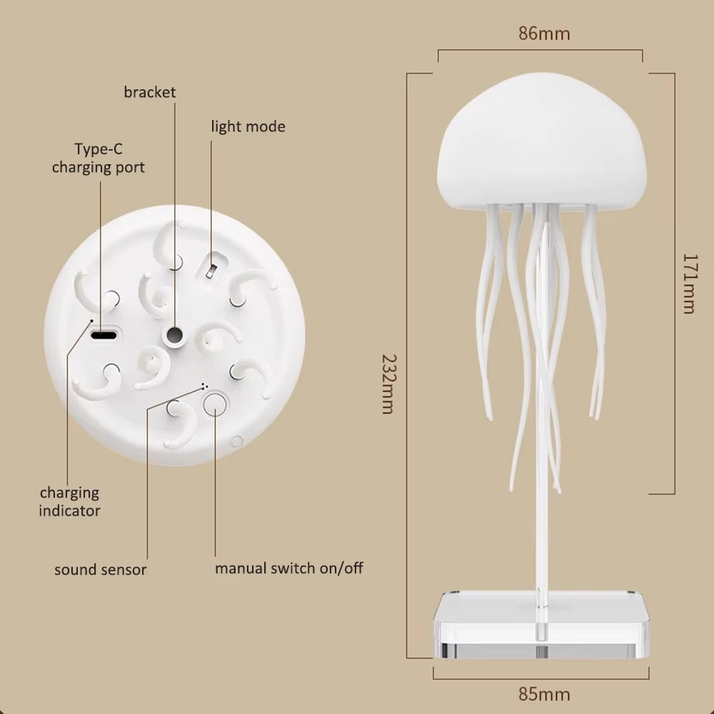 Ambient Motion Jellyfish Lamp