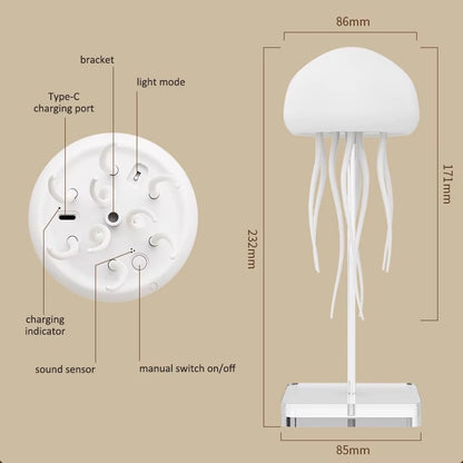 Ambient Motion Jellyfish Lamp