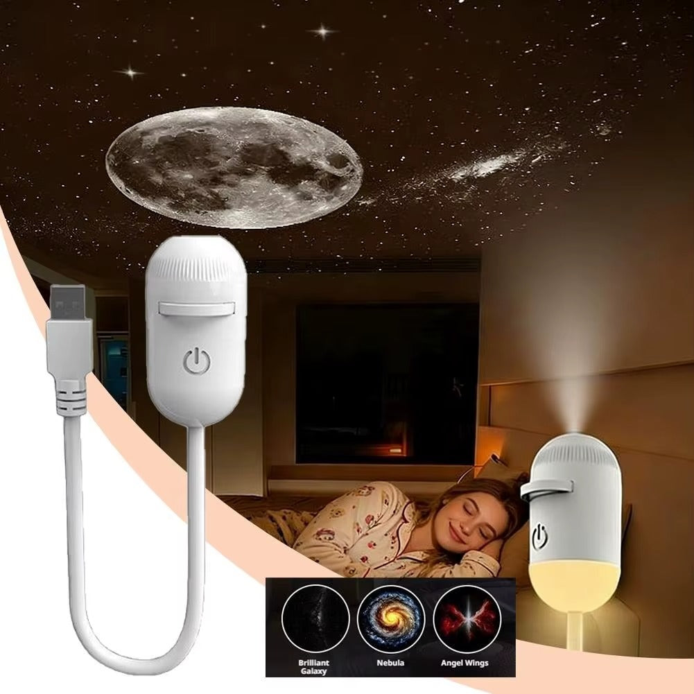 Aurora Atmosphere Projection 2 in 1 Light