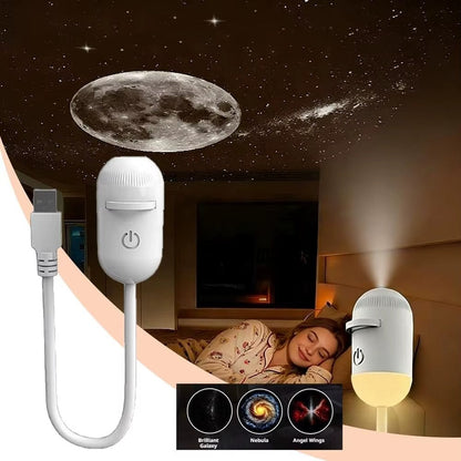 Aurora Atmosphere Projection 2 in 1 Light