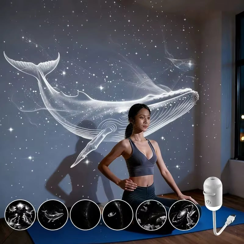 Aurora Atmosphere Projection 2 in 1 Light