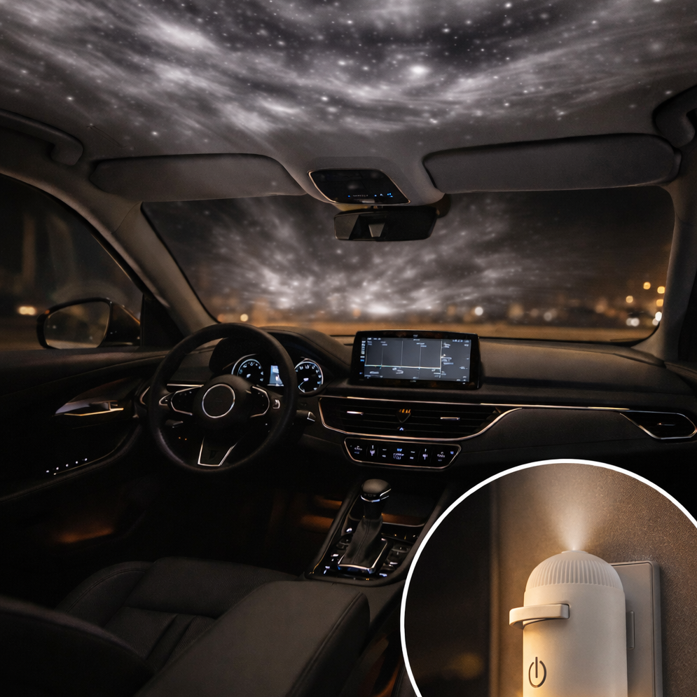 Aurora Atmosphere Projection 2 in 1 Light