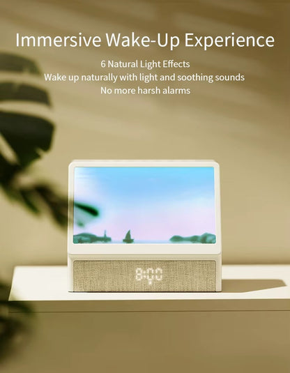 Smart Sunrise Wake-Up Light Clock