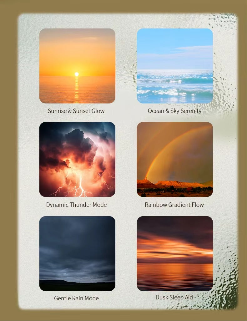 Smart Sunrise Wake-Up Light Clock