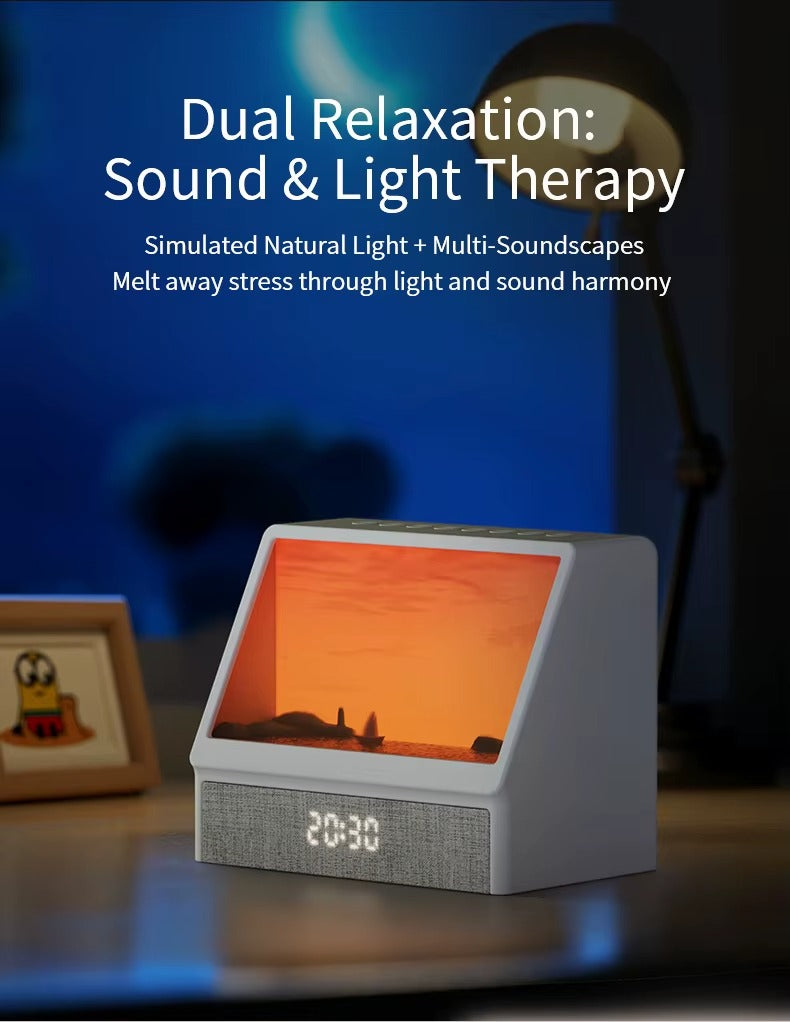 Smart Sunrise Wake-Up Light Clock